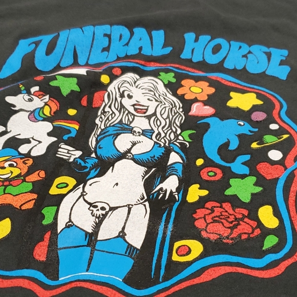 Band tshirt Funeral Horse NWOT XL Mens tshirt - Picture 5 of 8